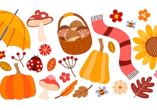 Autumn illustrations