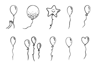 Balloon drawings