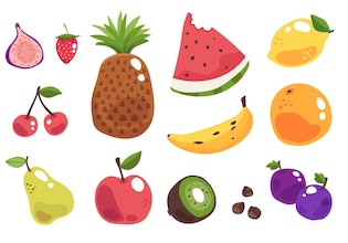 fruit clip arts